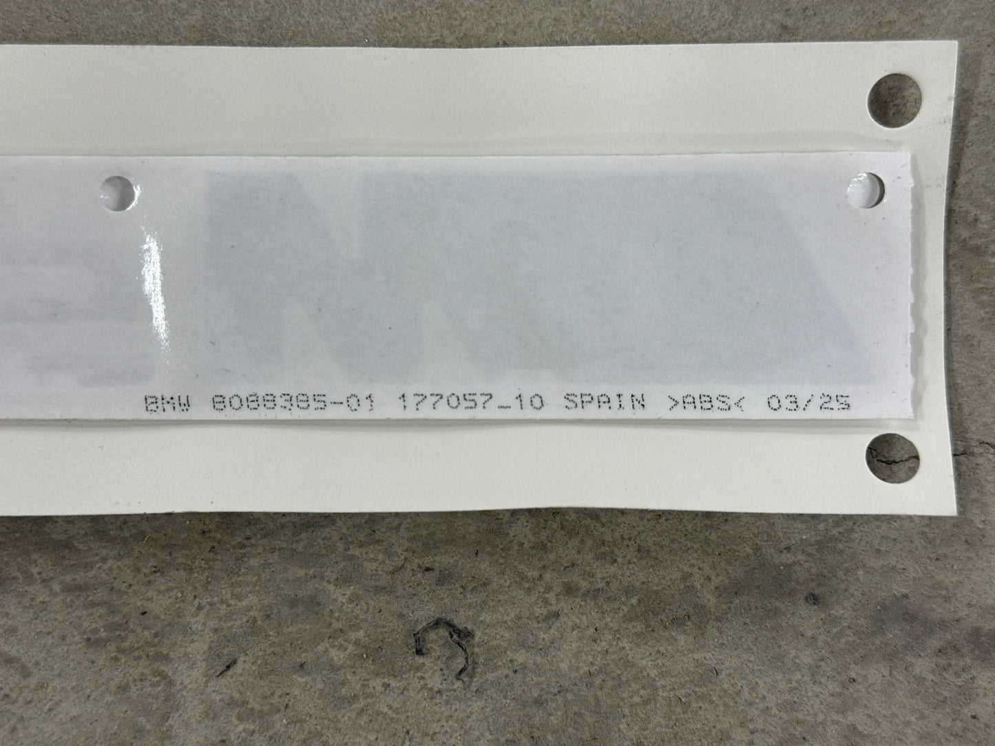 Original BMW Schriftzug Heck M50 Perlglanz 8088385 NEU