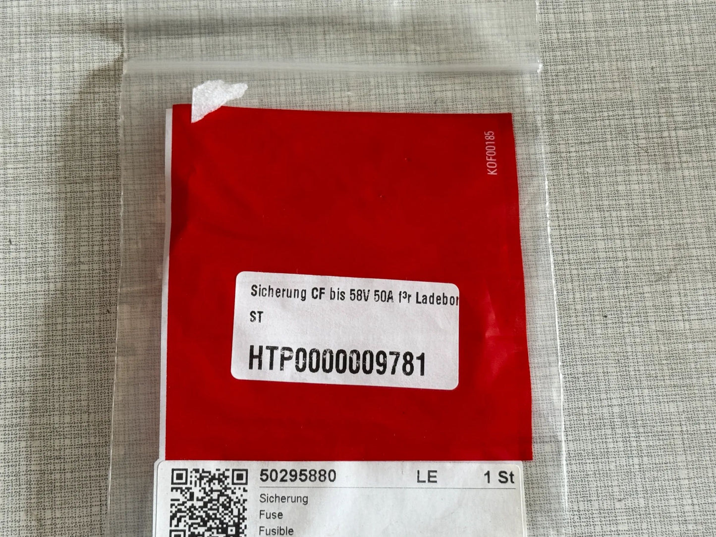 Original Herth+Buss Fahrzeugteile GmbH & Co. KG Sicherung 50295880 NEU