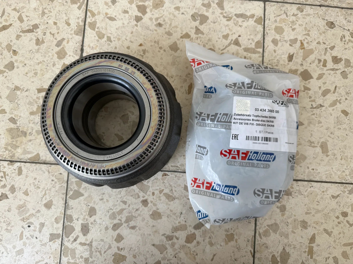 Original SAF Reparatursatz Hub-Unit Radlagersatz 3434365000 NEU