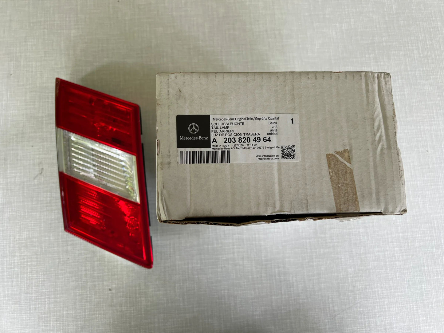 Mercedes-Benz CLC CL203 Rückleuchte Heckleuchte innen Schlussleuchte A2038204964