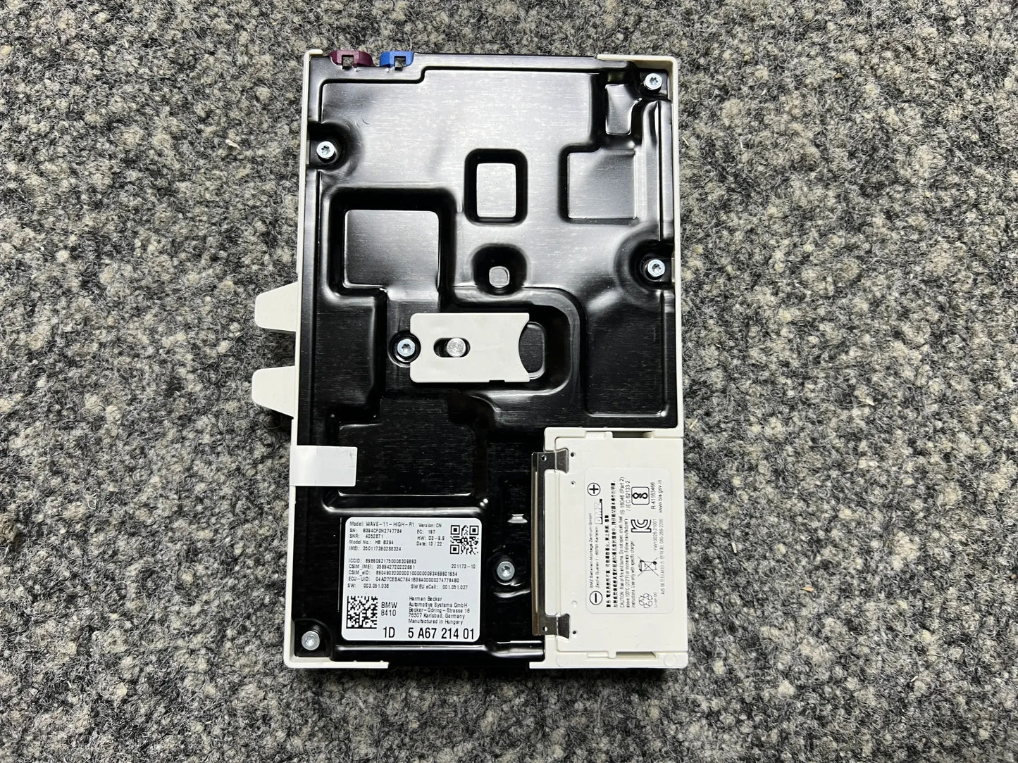 Original BMW Steuergerät für die Telematik-Antenne 5A67214 NEU