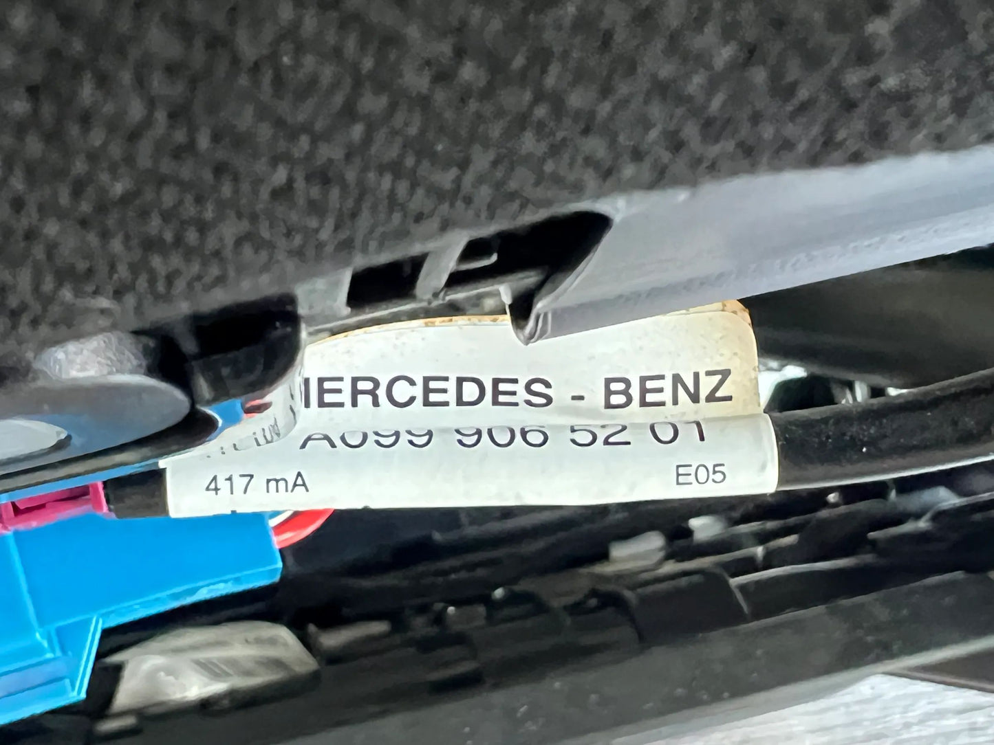 Original Mercedes-Benz S-KLASSE W222 SITZ LEDER SCHWARZ VORNE MIT FERNSEHER
