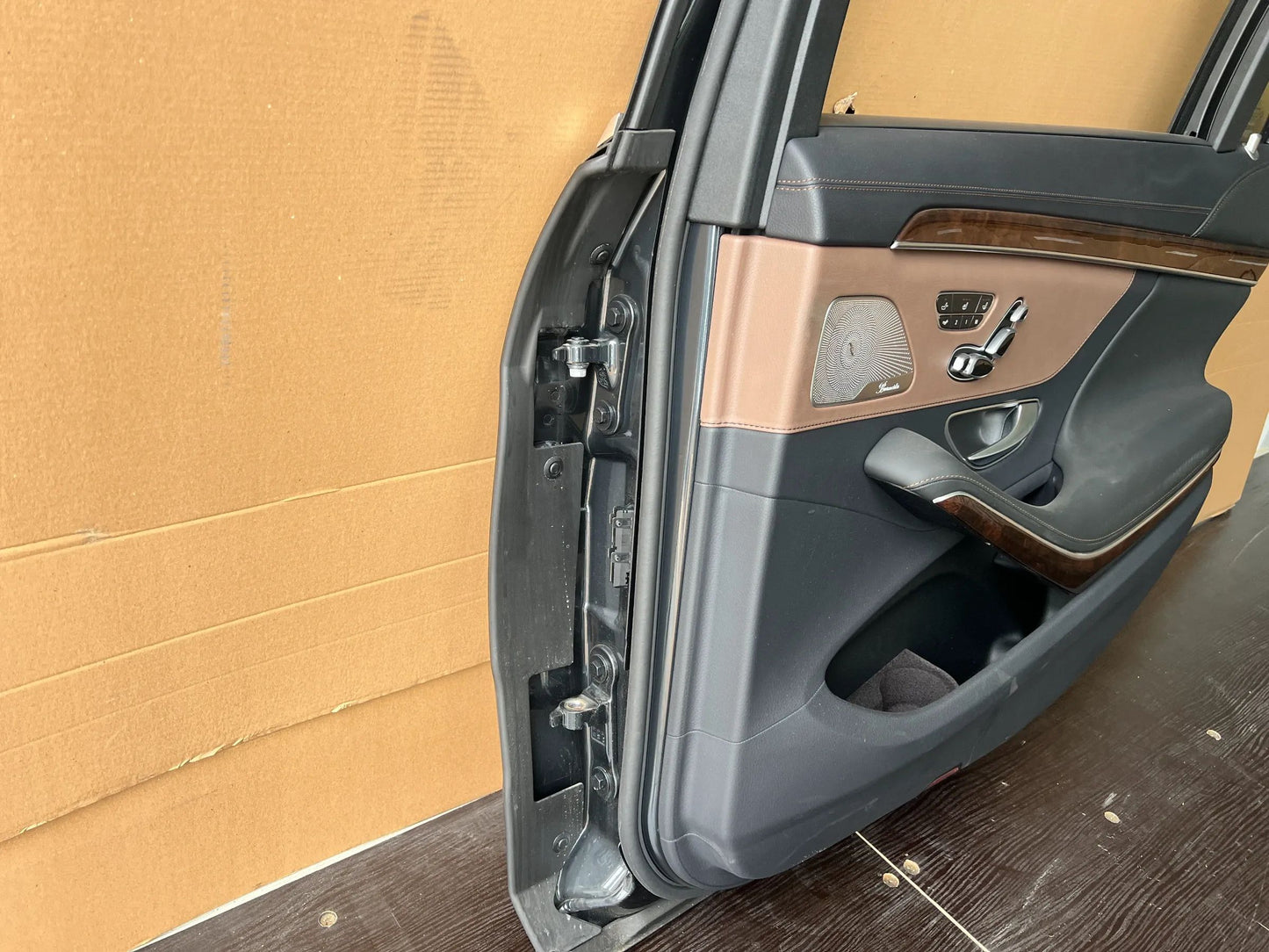 Original Mercedes-Benz S-KLASSE W222 TÜR HINTEN RECHTS 5998 BLAUANTHRAZIT NEU