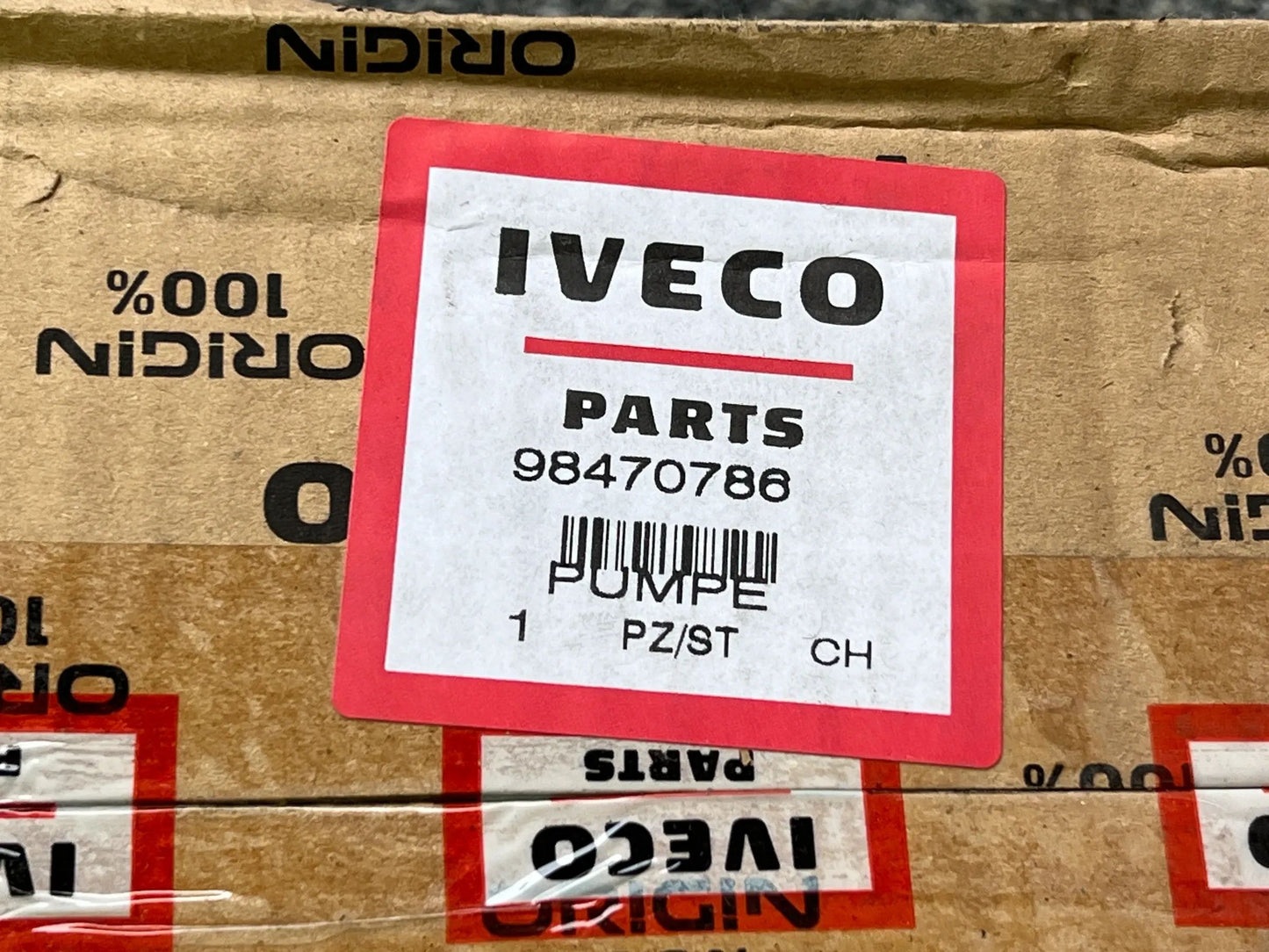 Original Iveco Ölpumpe Servolenkung 98470786 7673955727 NEU
