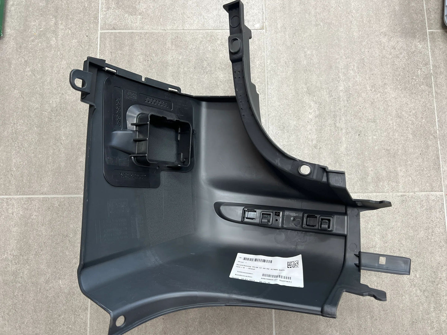 ORIGINAL Mercedes Benz Sprinter Stoßstangenecke rechts hinten A9078801900 NEU