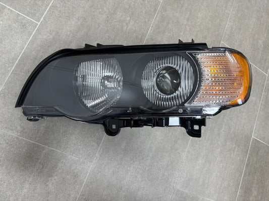 Original BMW X5 E53 Scheinwerfer Xenon Links Blinker weiss 63126930237 NEU