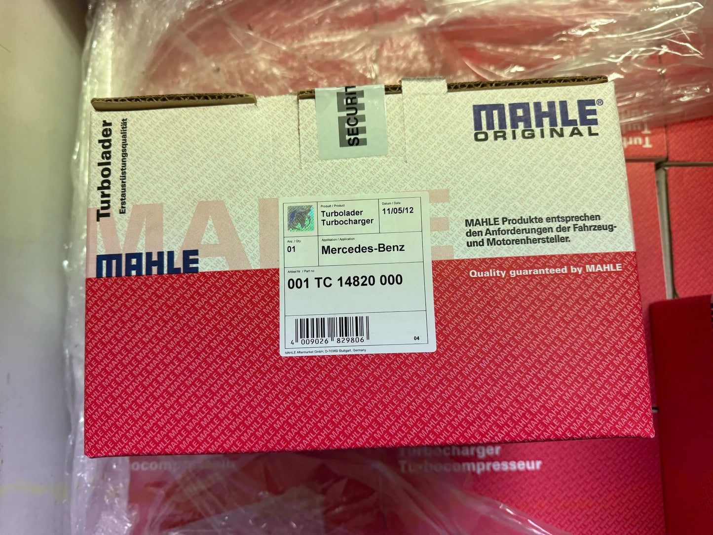 Original Mahle Mercedes Benz Turbolader 001TC14820000 NEU