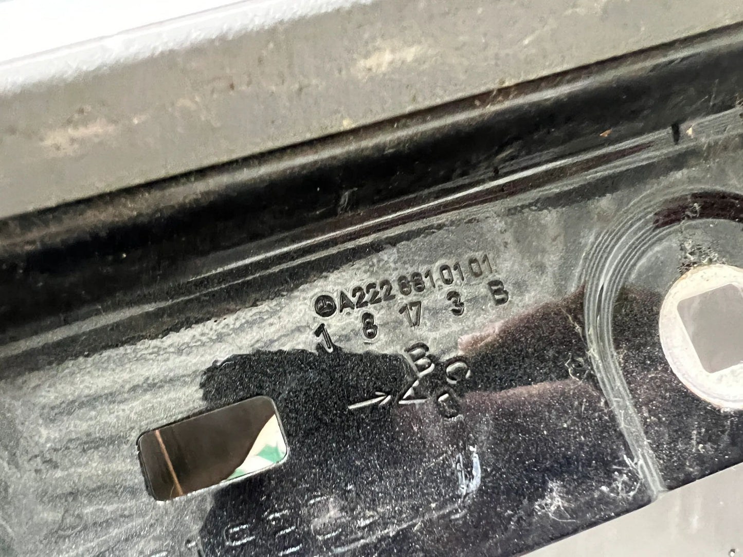 Original Mercedes-Benz S-Klasse W222 Kotflügel Vorne Links 9183 Magnetitschwarz