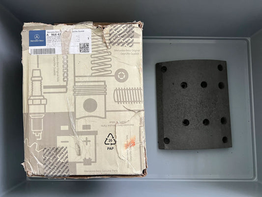 7 X Original Mercedes-Benz Trommelbremsbeläge A9644230030 NEU