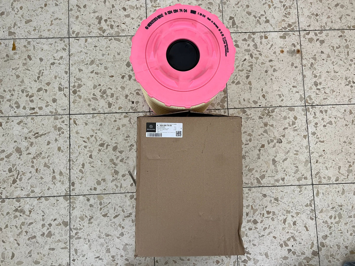 Original Mercedes-Benz Luftfilter Frontluftansaugung Actros Atego A0040947404