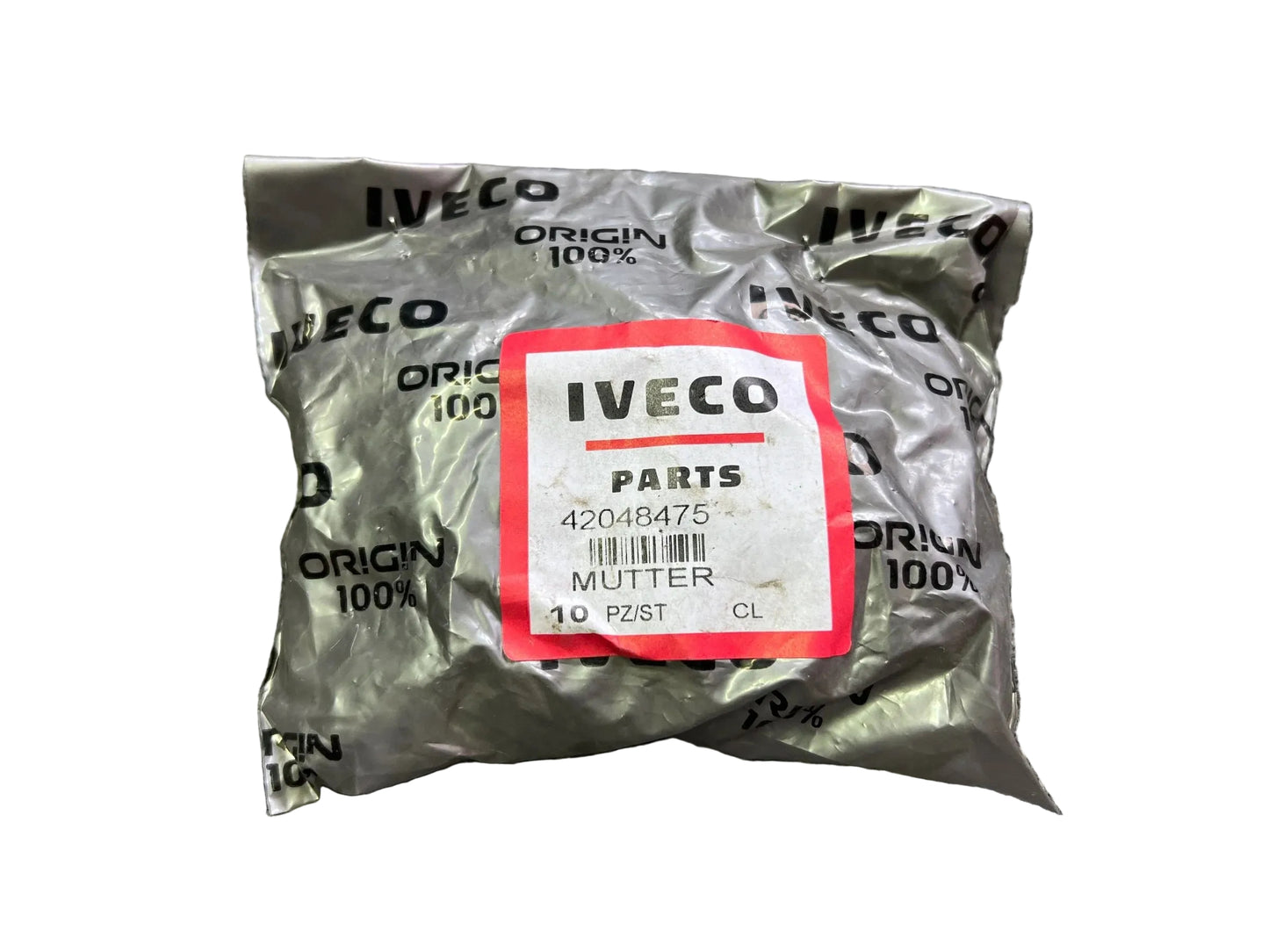 10 X Original Iveco Mutter 42048475 NEU