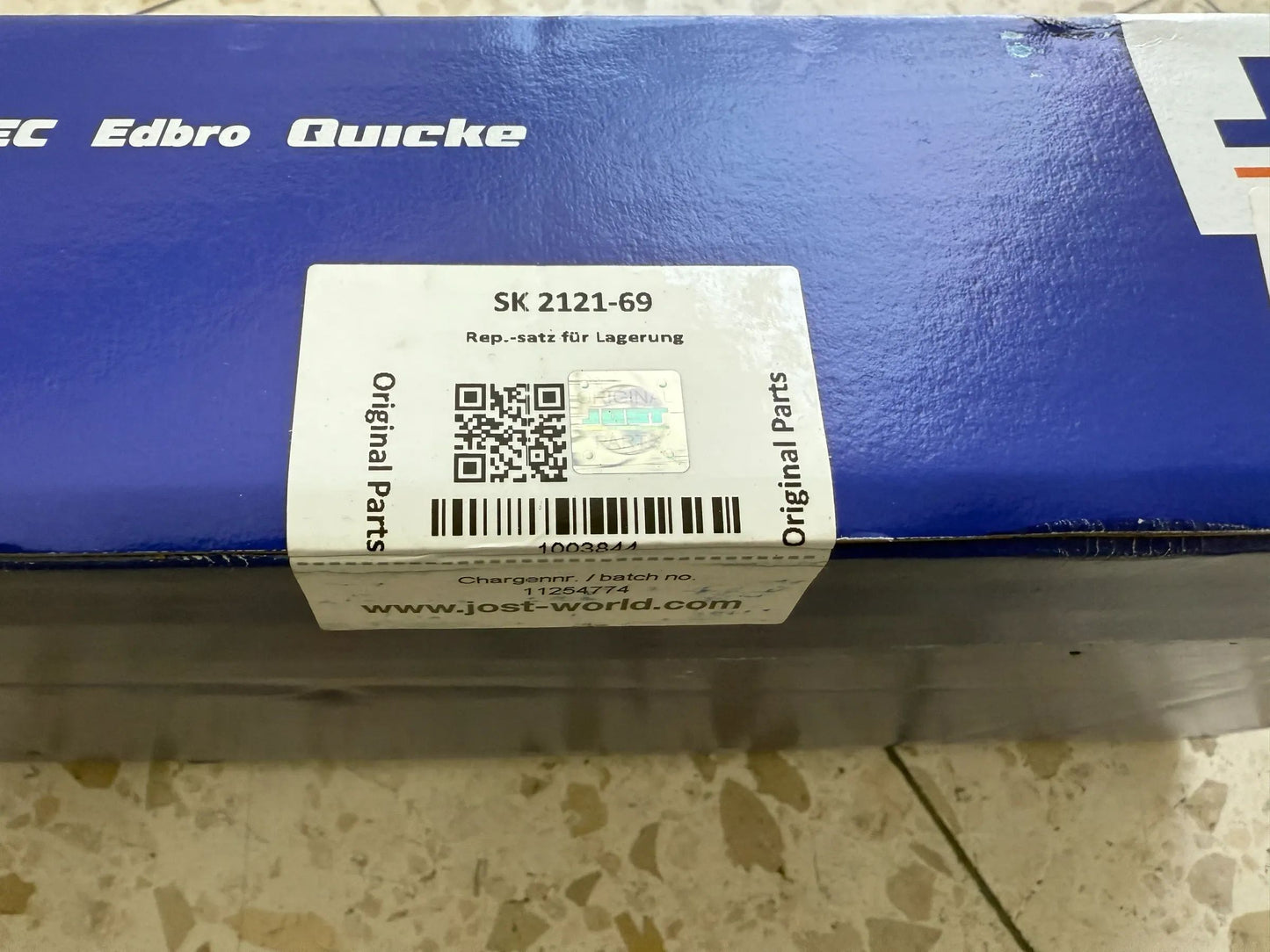 Original JOST Reparatursatz SATTELKUPPLUNG Lagerung - SK 2121-69 - SK212169 NEU