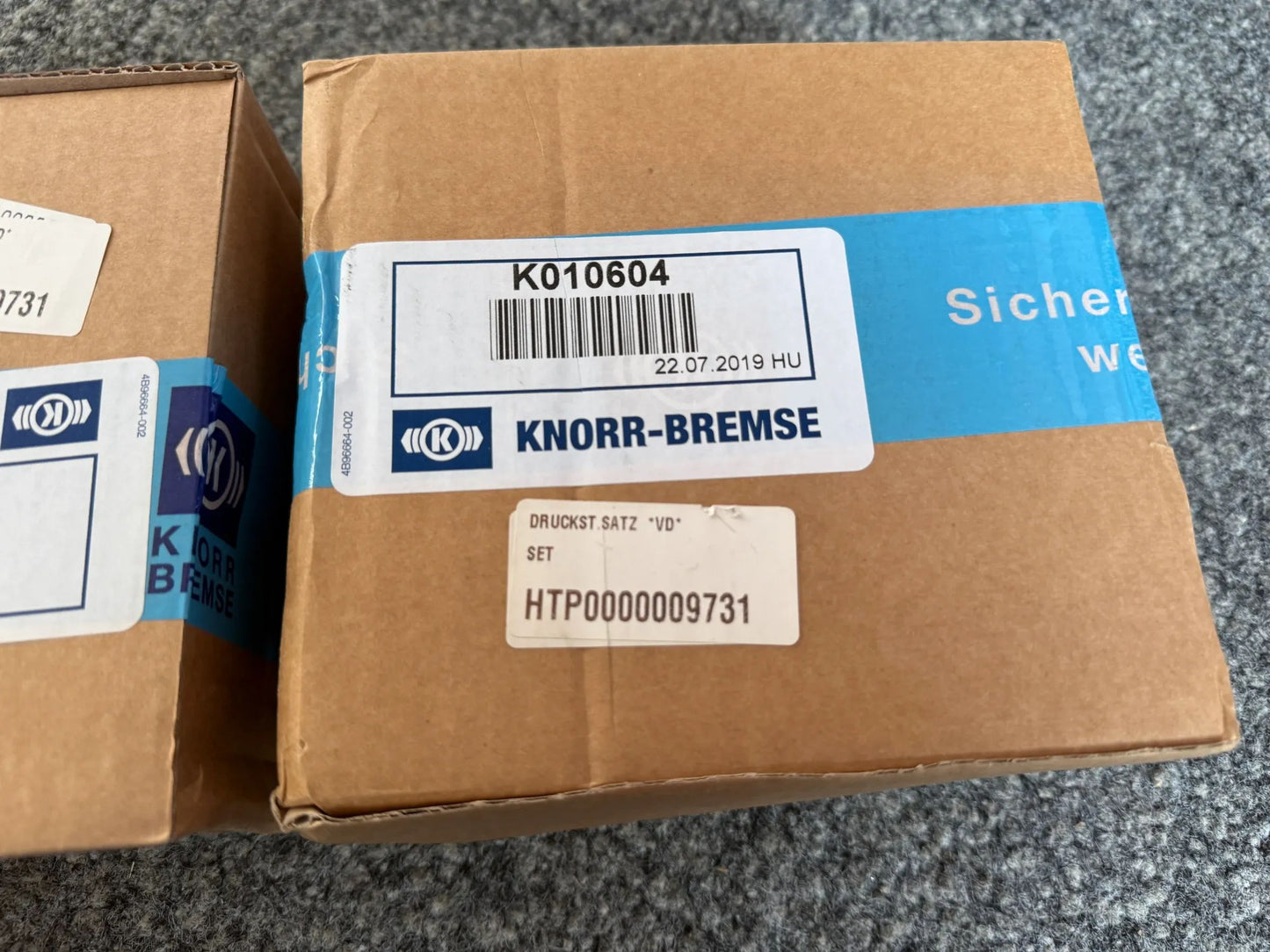 Original KNORR-BREMSE Druckstücksatz K010604 NEU