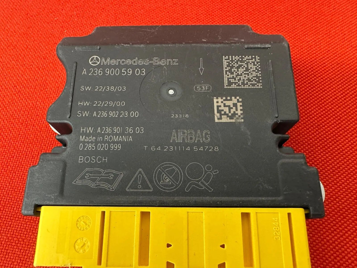 ORIGINAL Mercedes Benz AIRBAG Steuergerät Modul A2369005903*A2369022300*NEU