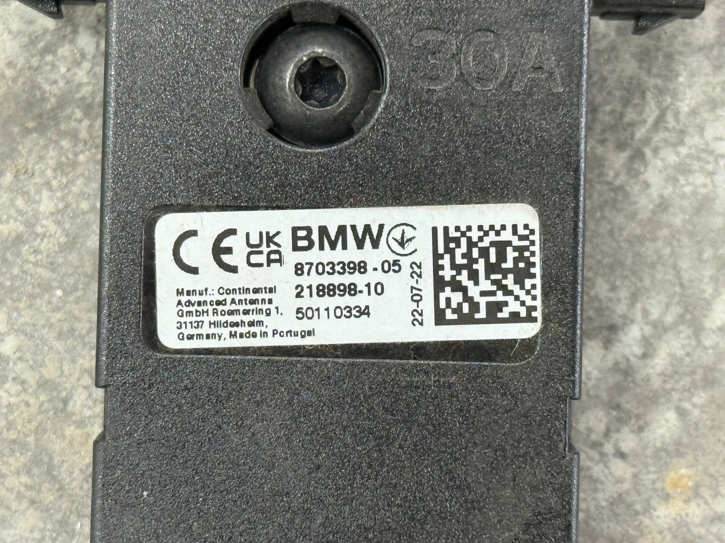 Original BMW 5er 7er G30 G11/12 Antennenverstärker (TV/DAB) 8703398 NEU