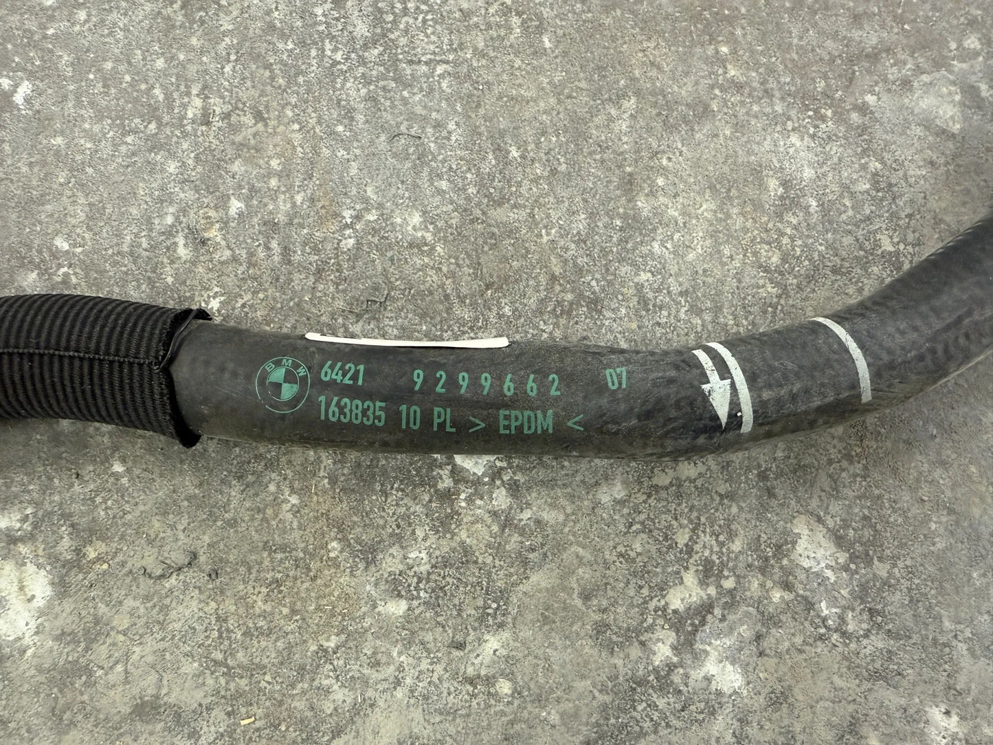 Original BMW Kühlmittelschlauch Vorlauf 2 9299662 NEU