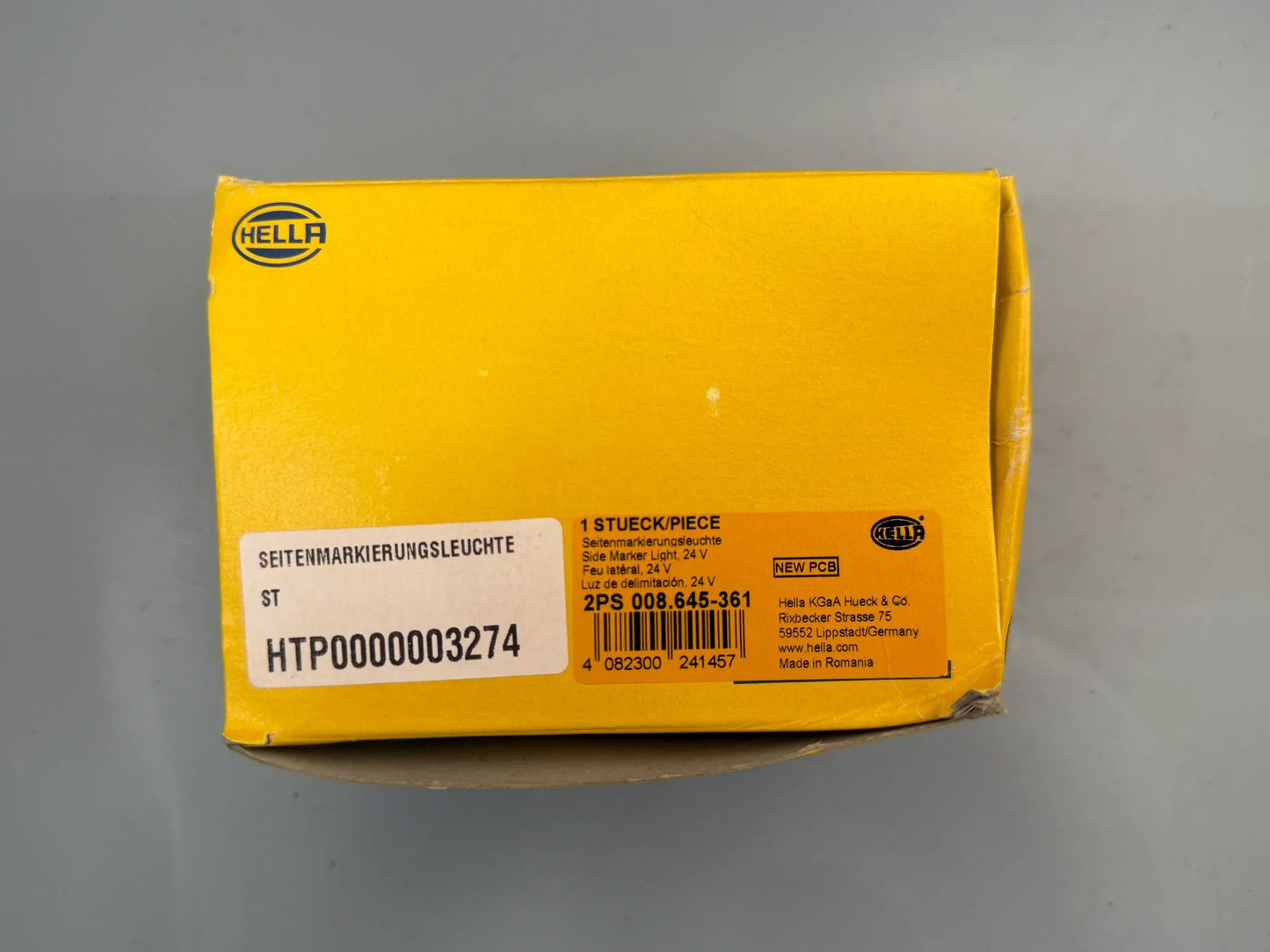 Original Hella Seitenmarkierungsleuchte 2PS 008 645-361 NEU