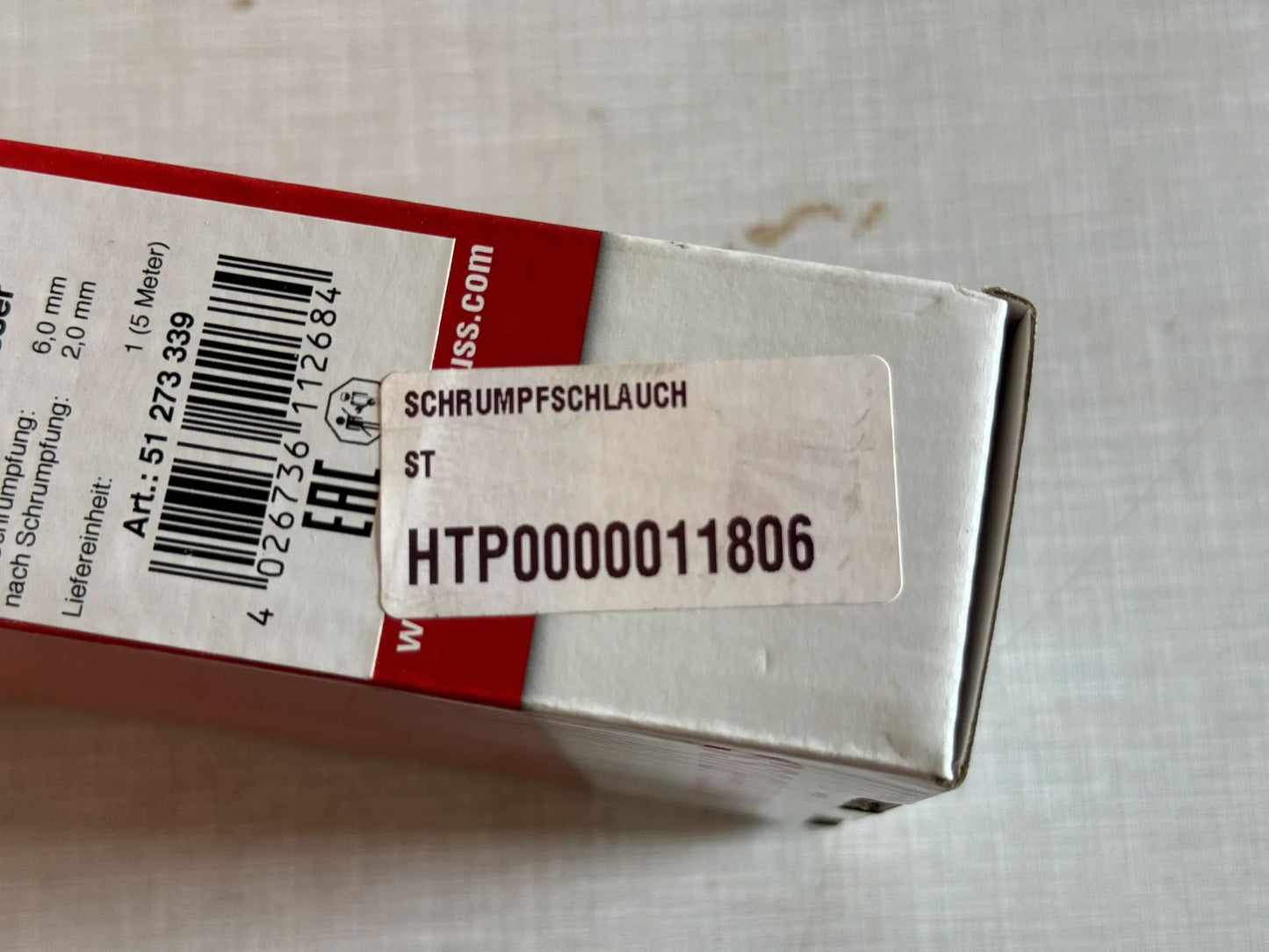 Original Herth+Buss Fahrzeugteile GmbH & Co. KG Schrumpfschlauch 5m 51273339