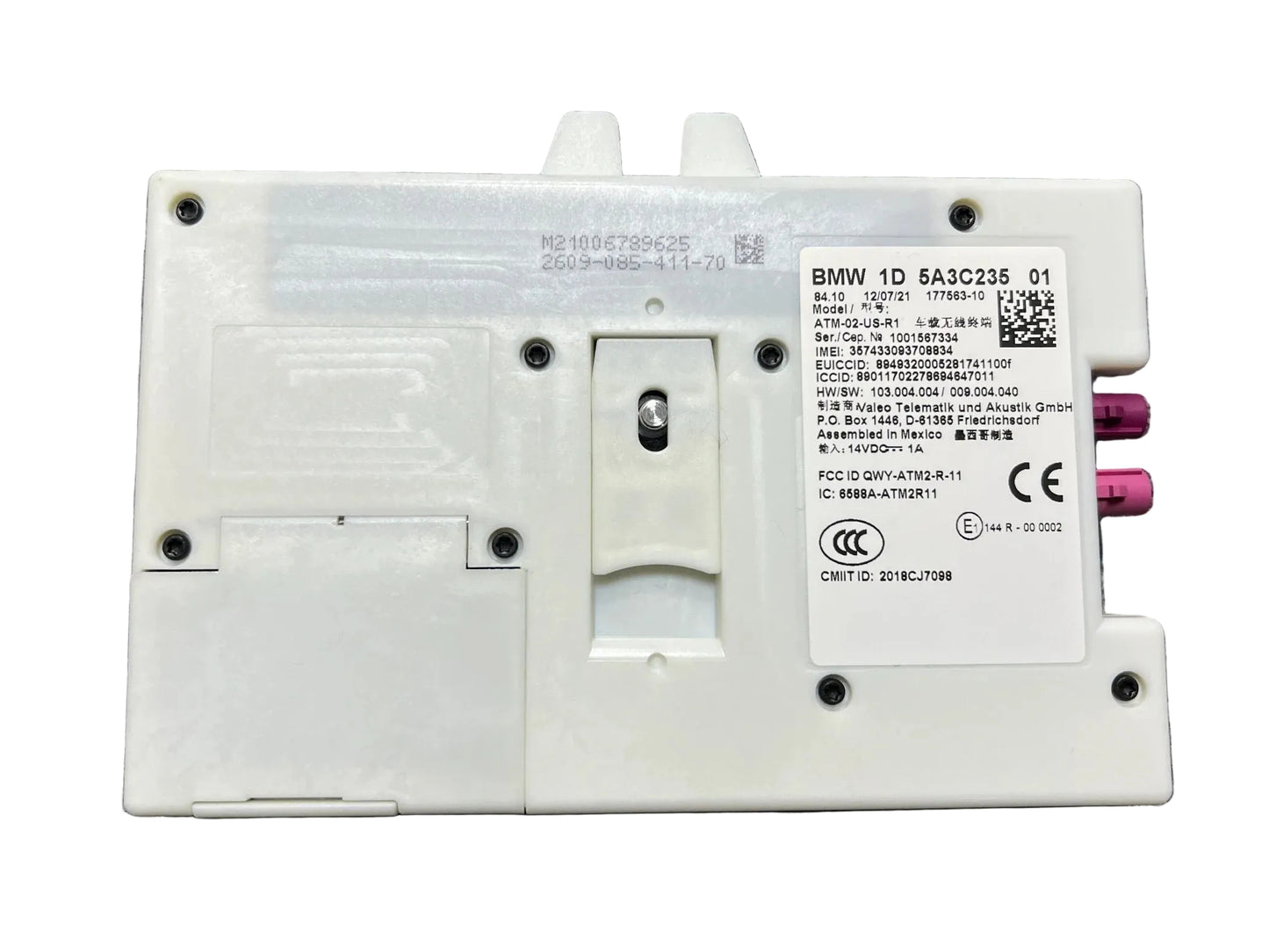 Original BMW Steuergerät für die Telematik-Antenne 5A3C235 84105A3C235 NEU