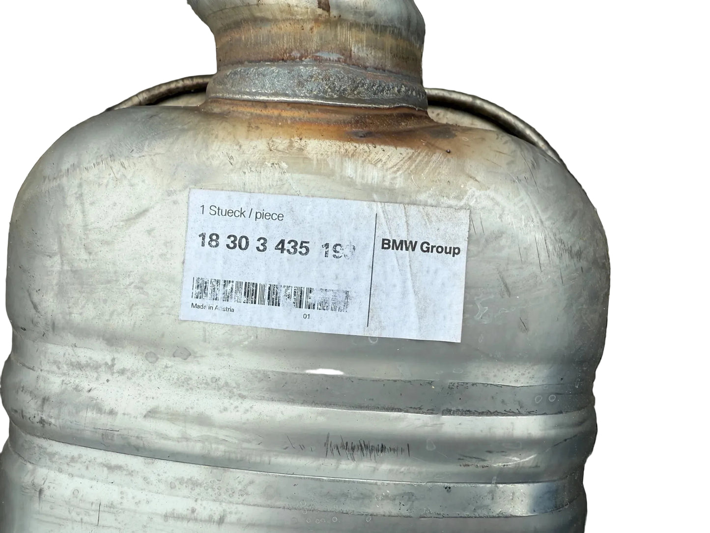 ORIGINAL BMW 3er E90/E91 Abgasanlage Endschalldämpfer 18303435193 NEU