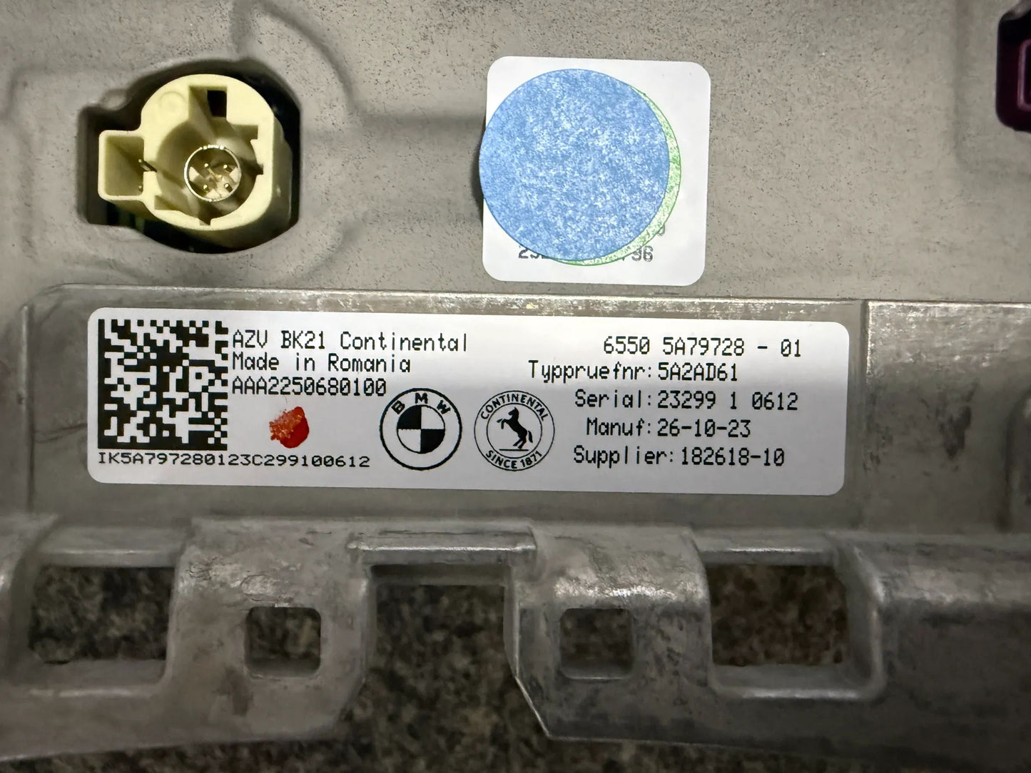 Original BMW G60 i5 Curved Display Panoramadisplay 5A79728 65505A79728 NEU