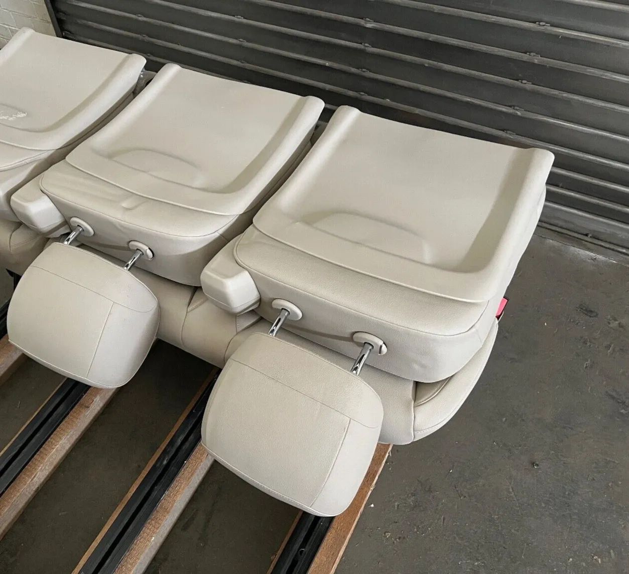 ORIGINAL Mercedes Benz W447/W448 V-Klasse/Vito 2er Sitzbank Kunstleder Beige NEU