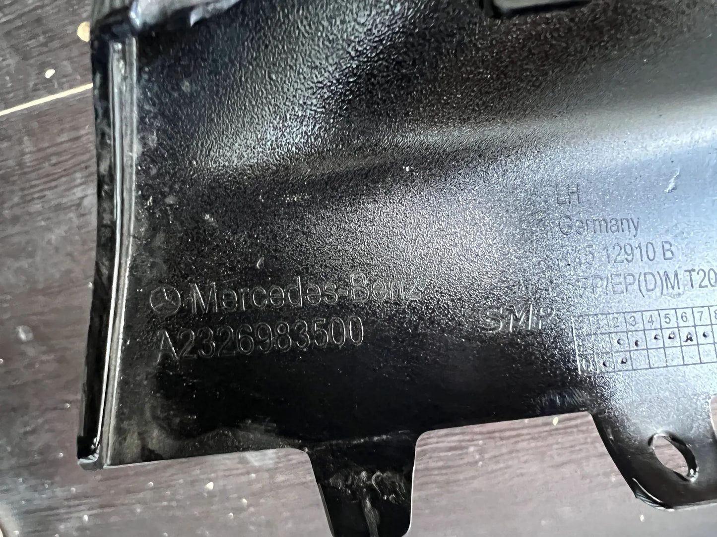 Mercedes-Benz SL 63 AMG W232 Verkleidung Längsträger Links unten A2326983500