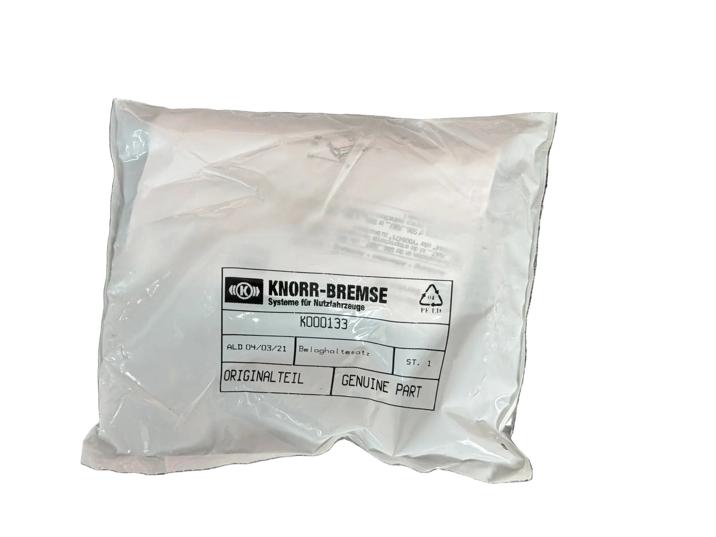 Original KNORR-BREMSE Belaghaltesatz K000133 NEU