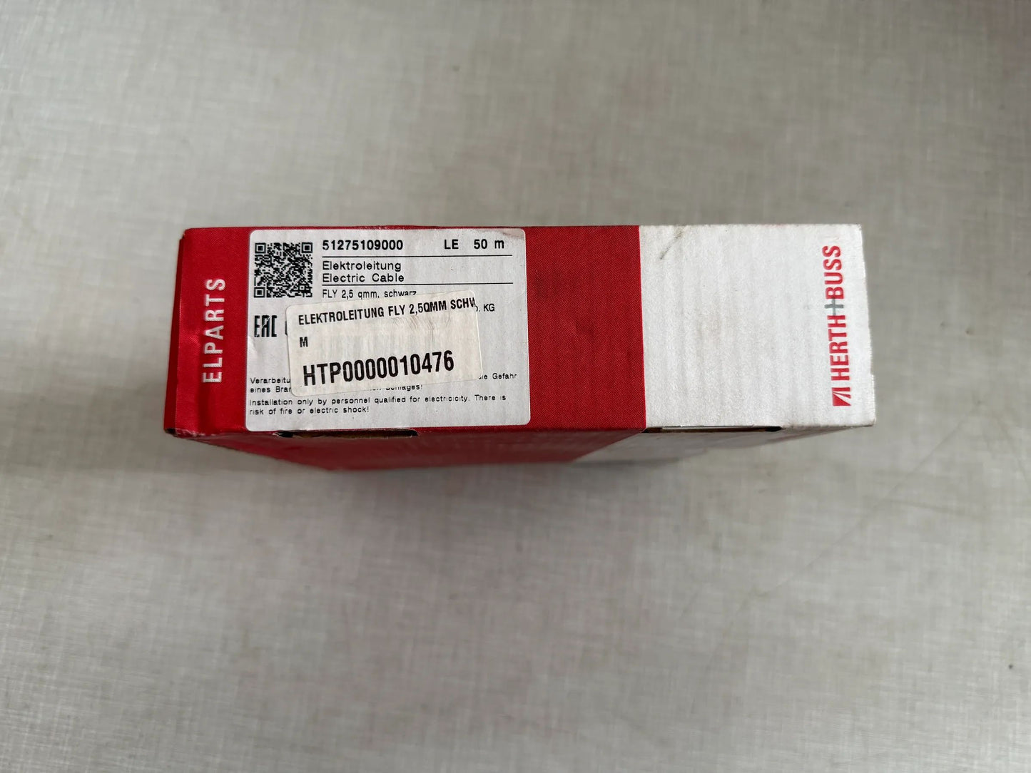 Original Herth+Buss Fahrzeugteile GmbH & Co. KG Elektrokabel 50m 51275109000 NEU