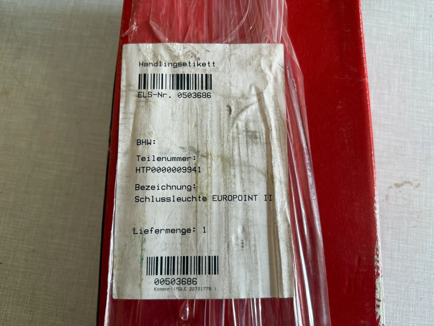Original Herth+Buss Fahrzeugteile GmbH & Co. KG Heckleuchte links 83830047 NEU