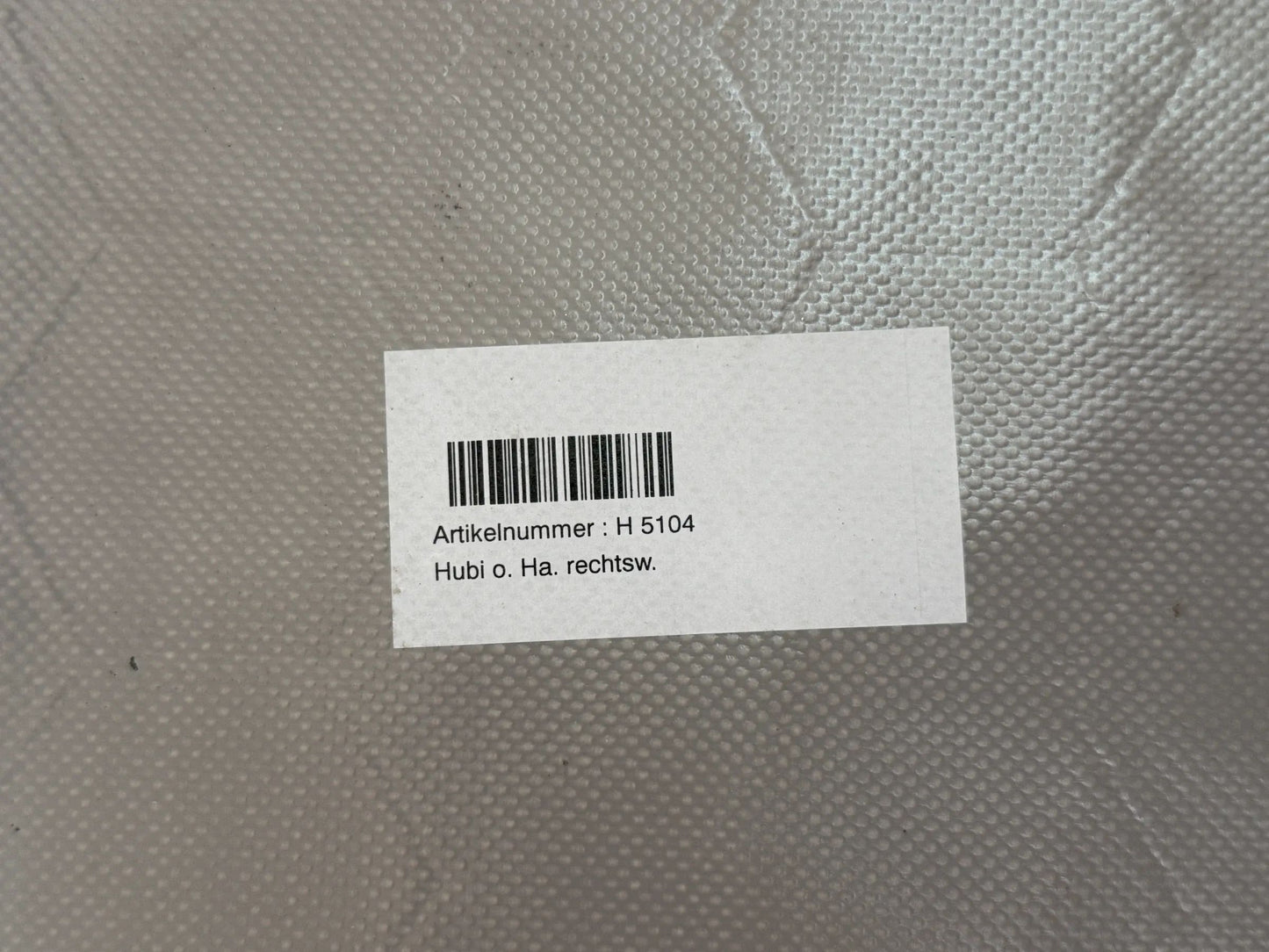 Original Pinter Signum GmbH Warnmarkierung für Hubladebühnen Rechts H5104 NEU