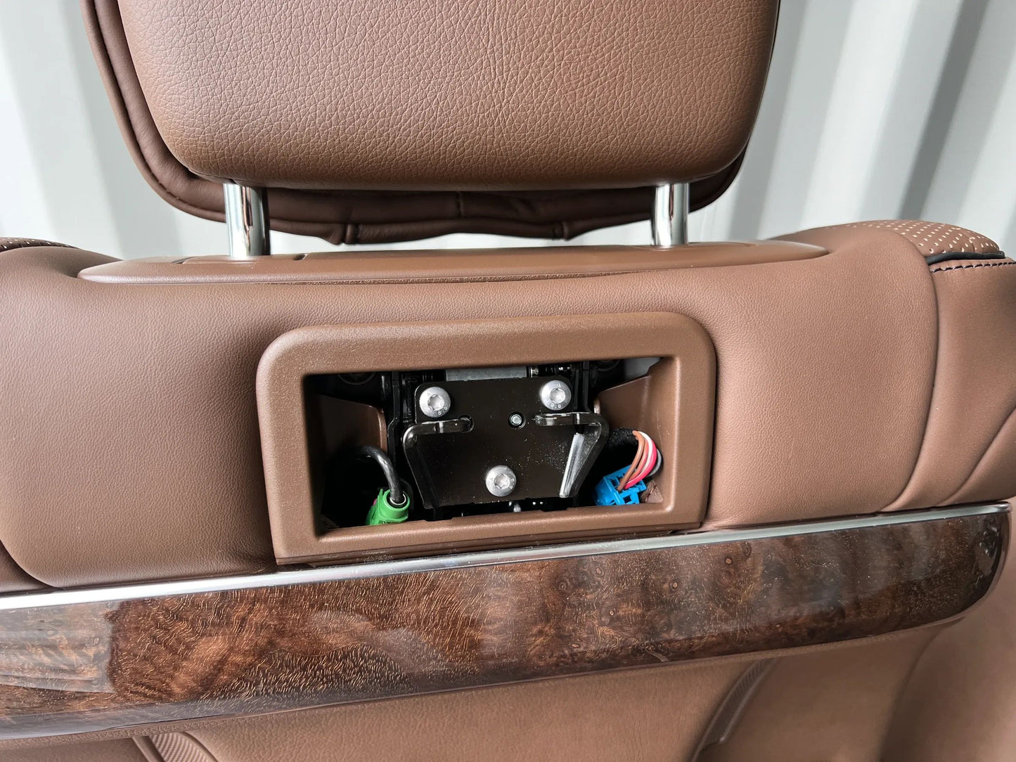 Original Mercedes-Benz S-KLASSE W222 SITZ LEDER BRAUN VORNE KOMPLETT NEU