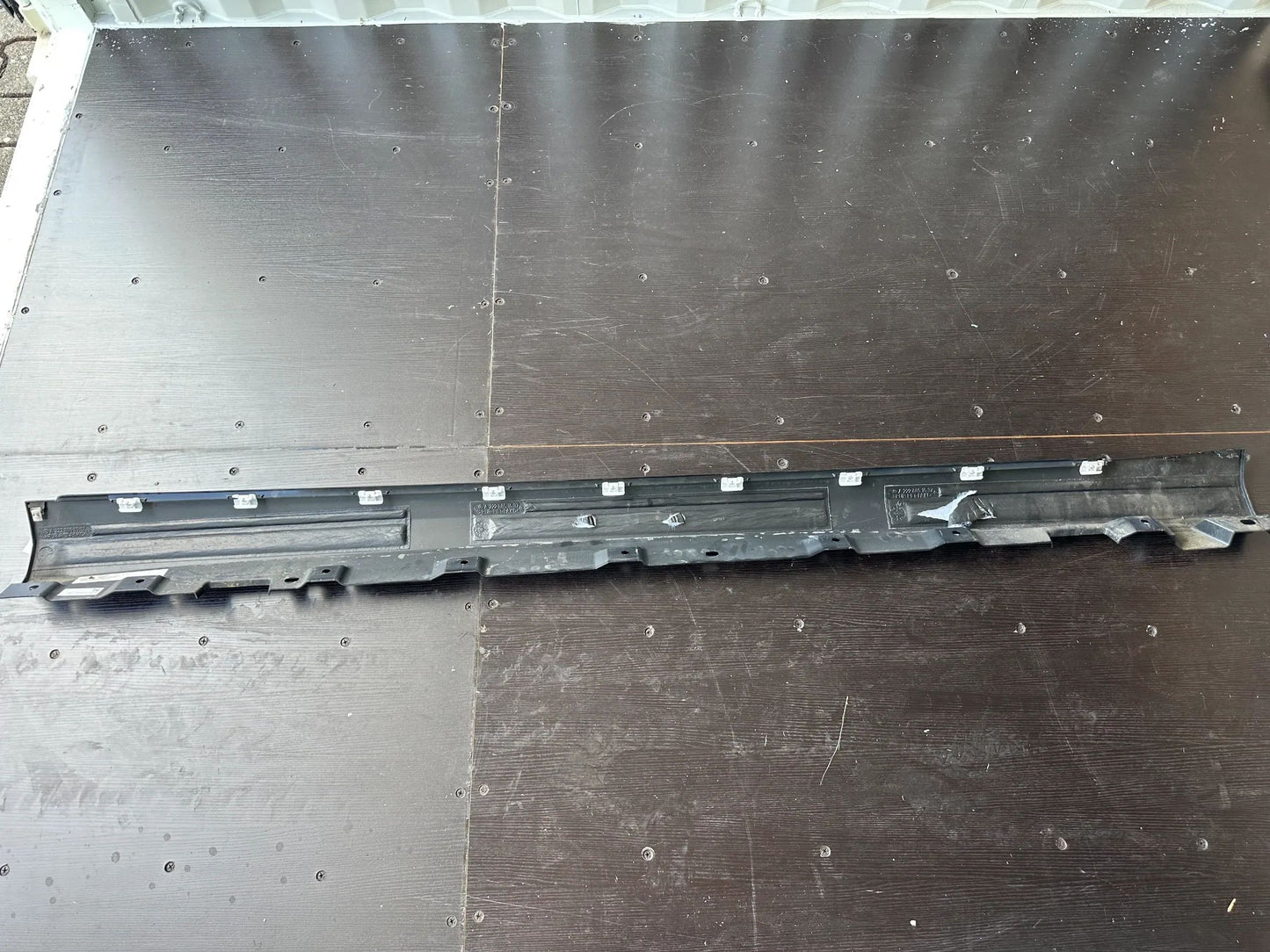 Mercedes-Benz S-Klasse W222 Schwellerverkleidung Links Obsidian-Schwarz 9197 NEU