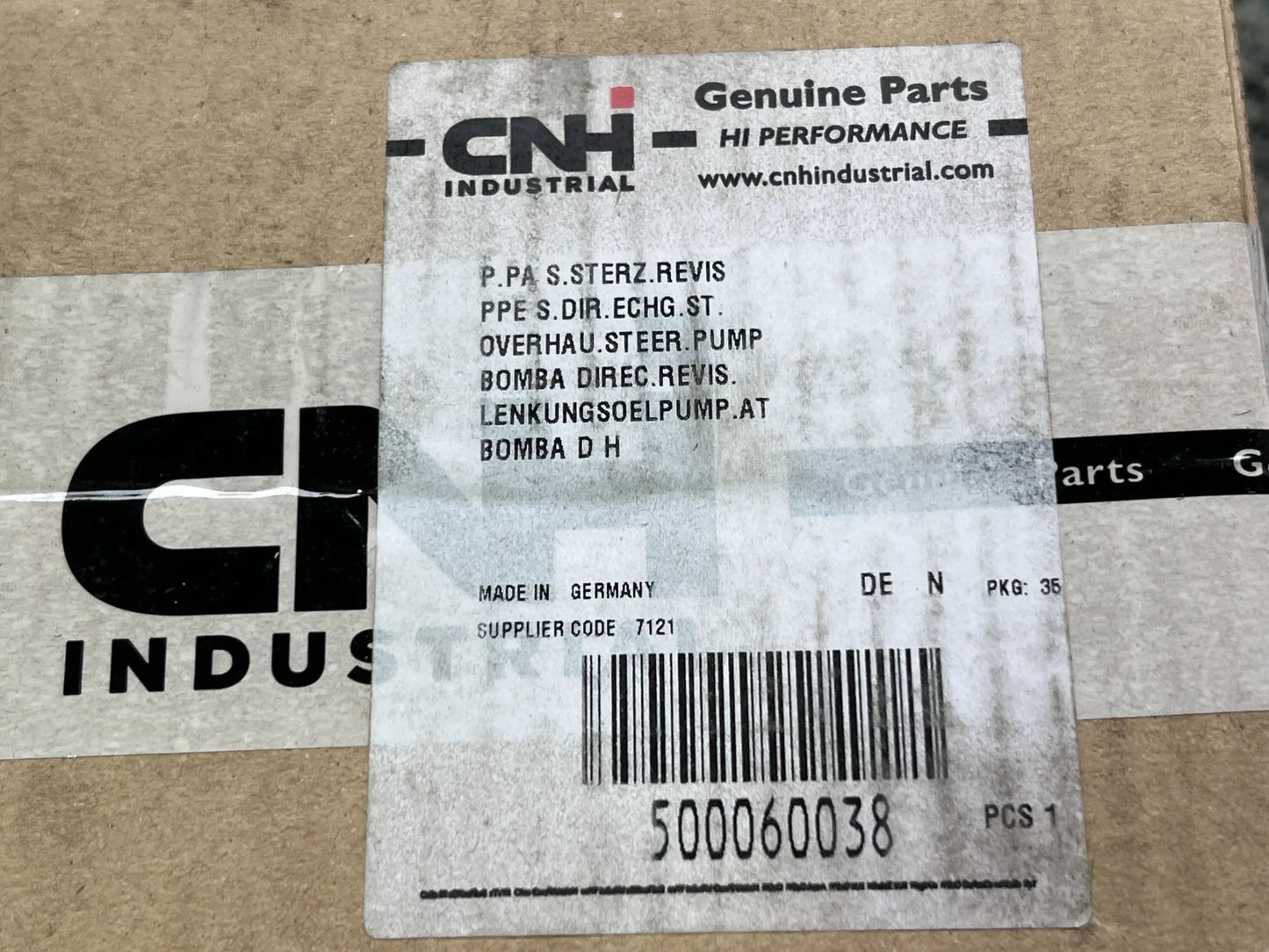 Original Iveco Lenkungsölpumpe 500060038 NEU