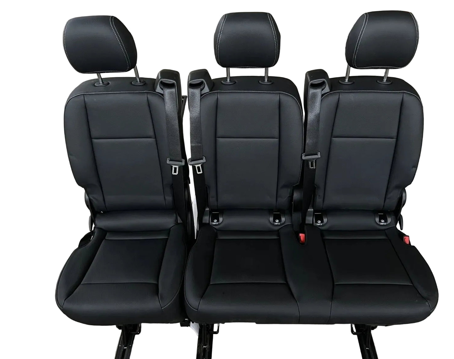 ORIGINAL Mercedes Benz W447 Vito/V-Klasse 3er Sitzbank Kunstleder Schwarz