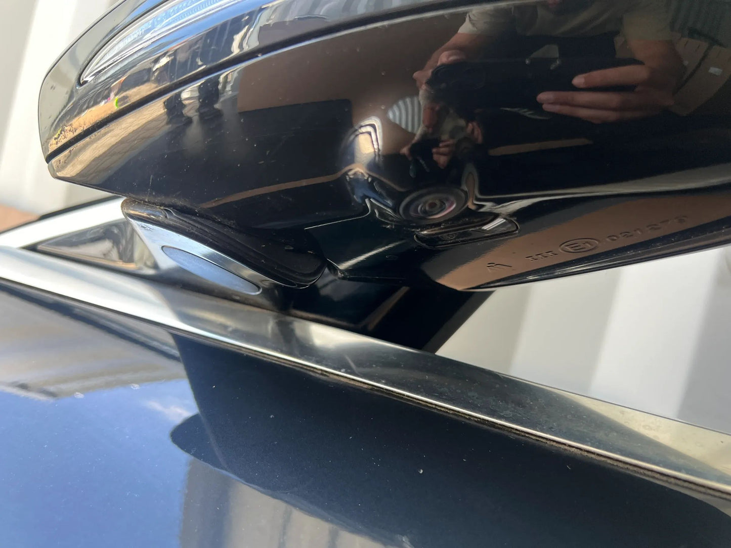 Original Mercedes-Benz S-KLASSE W222 TÜR VORNE LINKS 5998 BLAUANTHRAZIT NEU