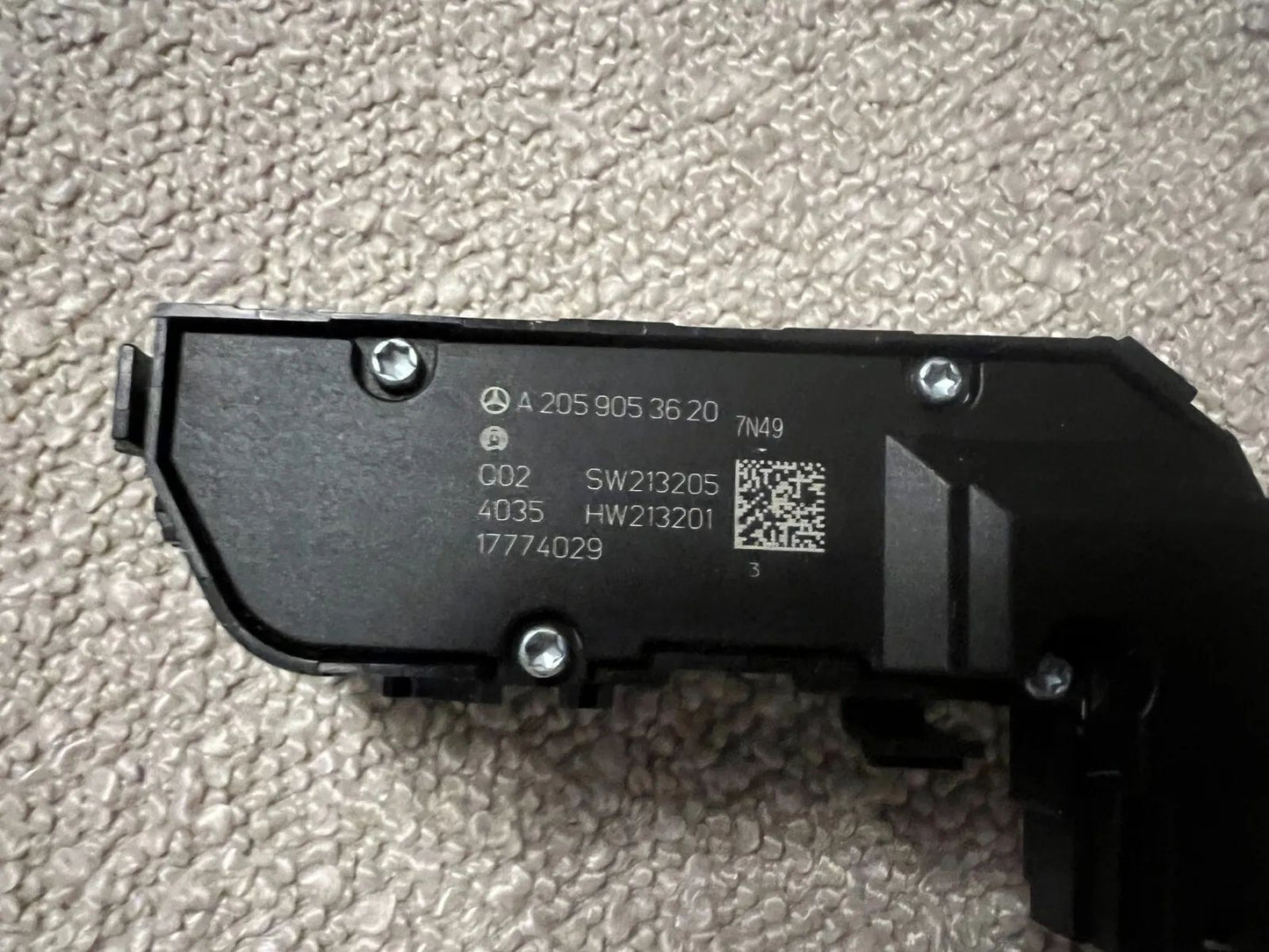 ORIGINAL Mercedes Benz Schalterblock Sitzheizung A2059053620 NEU