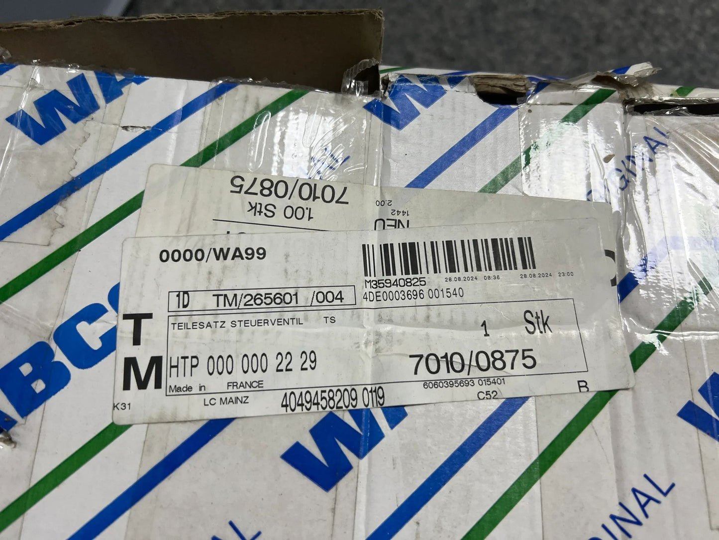 Original WABCO Teilesatz Vario-Compact ABS-System 4461089212 NEU