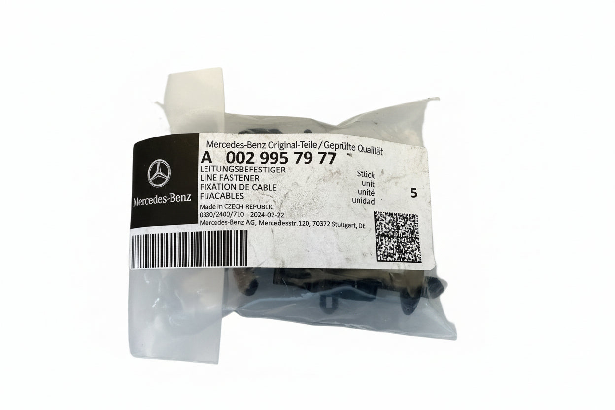 5 X Original Mercedes-Benz Leitungsbefestiger A0029957977 NEU