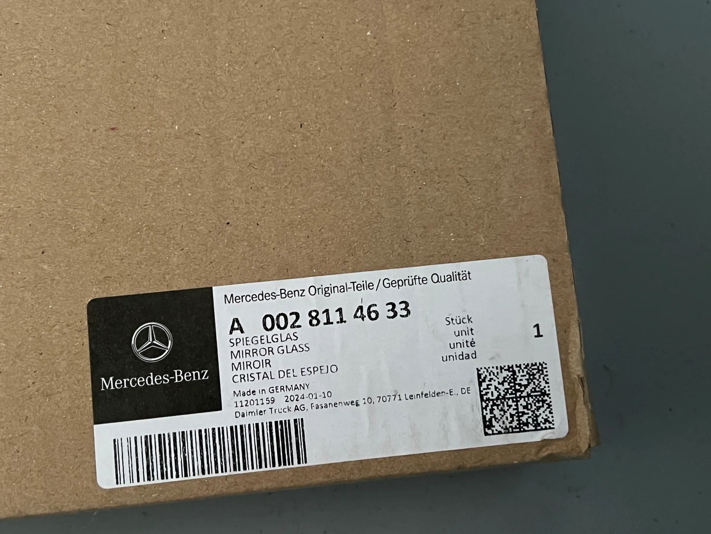 Original Mercedes-Benz Atego Axor Spiegelglas A0028114633 NEU