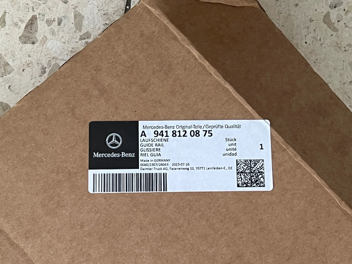 Original Mercedes-Benz Laufschiene A9418120875 NEU