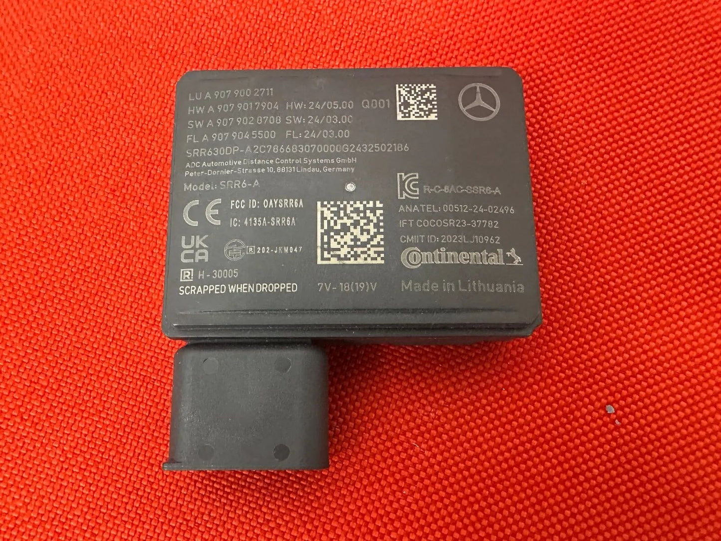 ORIGINAL Mercedes-Benz Radarsensor Abstandsradar; BSM907_BSIS A9079002711 NEU