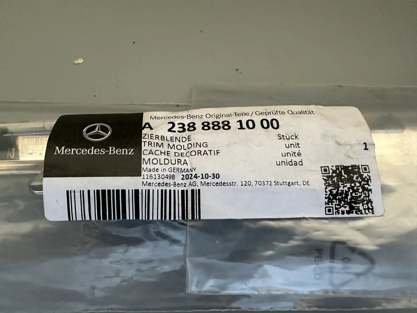 Original Mercedes Benz 213/238 E-Klasse Zierblende A2388881000 NEU
