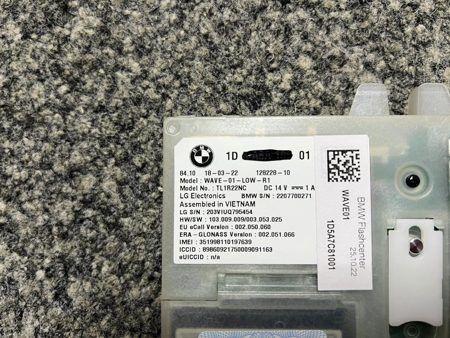 Original BMW Steuergerät für die Telematik-Antenne 5A7C810 NEU