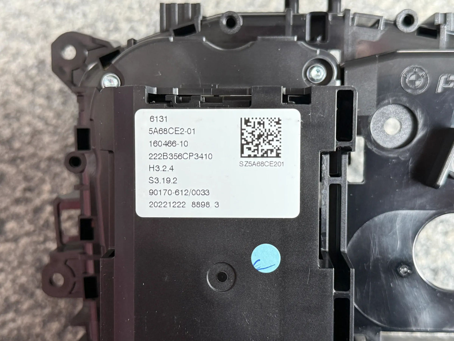 ORIGINAL BMW Mittelkonsole / Schaltzentrum Gangwahlschalter 5A68CE2 NEU