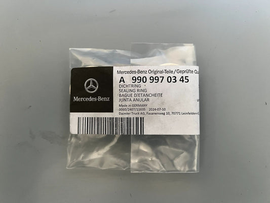 10X Original Mercedes-Benz Dichring A9909970345 NEU