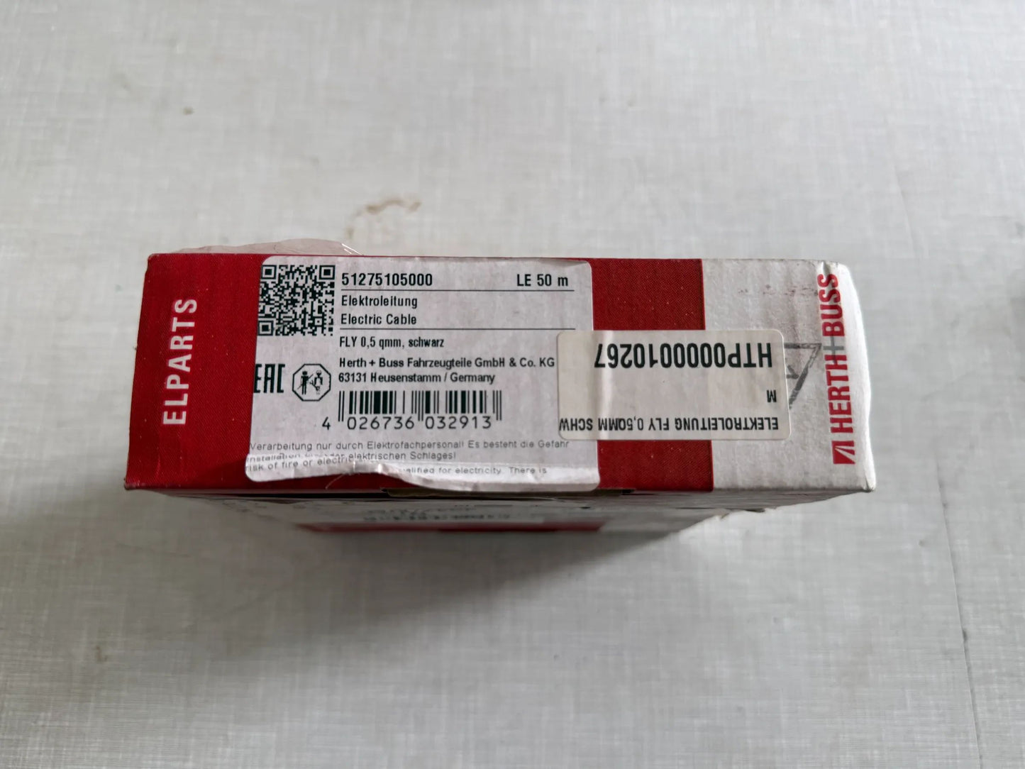 Original Herth+Buss Fahrzeugteile GmbH & Co. KG Elektrokabel 50m 51275107000 NEU