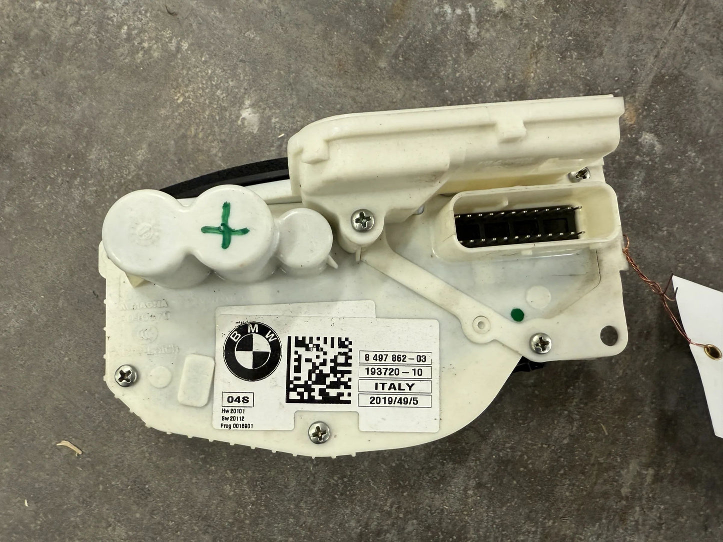 Original BMW i12 i8 Systemschloss rechts (LL) 8497862 NEU