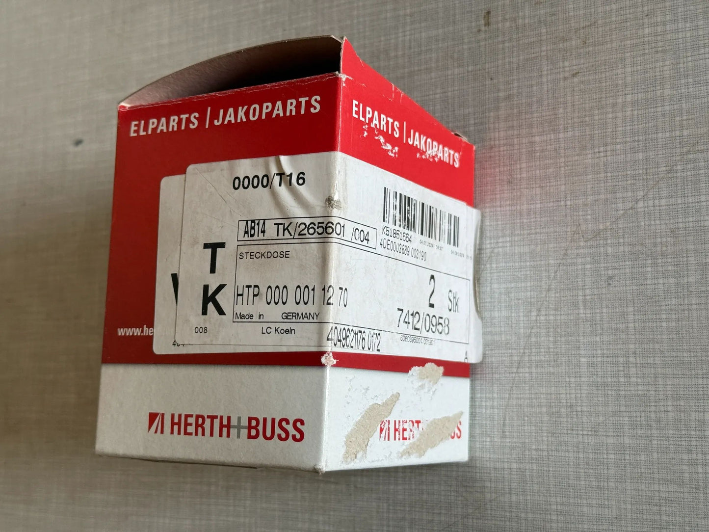 Original Herth+Buss Fahrzeugteile GmbH & Co. KG Anhängersteckdose 51305220 NEU