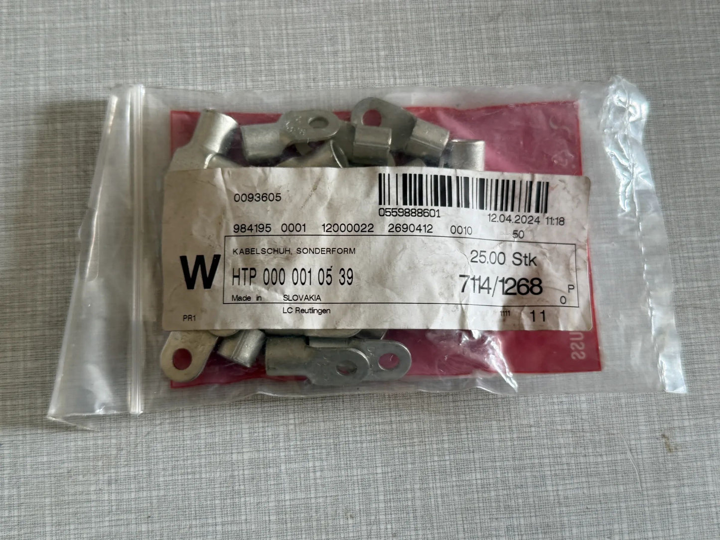 Original Herth+Buss Fahrzeugteile GmbH & Co. KG Quetschverbinder 25st 50251349
